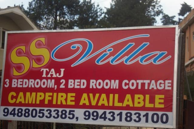 Taj Ss Villa Ooty Exterior photo